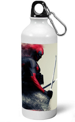 

MUGKIN A-MDP58 Marvel Best Superhero Deadpool Official Printed Bottle 750 ml Sipper(Pack of 1, White)
