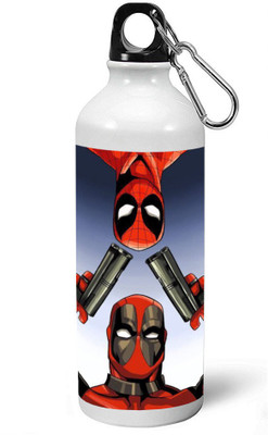 

MUGKIN A-MDP59 Best Superhero Deadpool Official Printed Bottle 750 ml Sipper(Pack of 1, White)