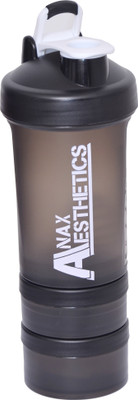 

Anax Aesthetics Eerie Black Absolution Shaker 500ml 500 ml Shaker(Pack of 1, Black, White)