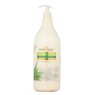 

MAXGLOW ALOE VERA WITH MILK PROTEIN CLEANSING LOTION - 1500 ML(1500 ml)