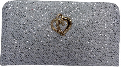 

Filora Party Silver Clutch