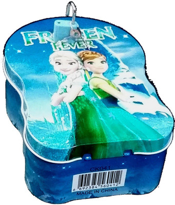 TECHNOCHITRA FROZAN METAL PIGGY BANK FOR KIDS Coin Bank(Blue)