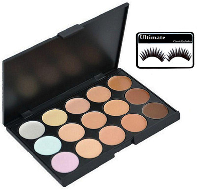 

Ultimate Eyelashes, 15 Shade Cocealer Palette(Set of 2)