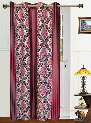 20% OFF on Dekor World 275 cm (9 ft) Polyester Long Door Curtain Single Curtain(Motif, Maroon) 20% OFF on Dekor World 275 cm (9 ft) Polyester Long Door Curtain Single Curtain(Motif, Maroon)