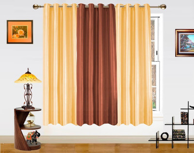 38% OFF on Dekor World 152.4 cm (5 ft) Polyester Window Curtain (Pack Of 3)(Motif, Brown, Beige) 38% OFF on Dekor World 152.4 cm (5 ft) Polyester Window Curtain (Pack Of 3)(Motif, Brown, Beige)
