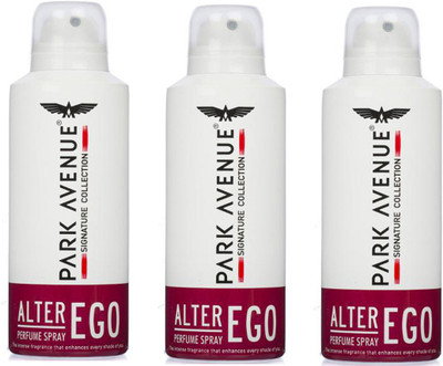 

Park Avenue ALTER EGO DEODORANT SPRAY 140 ML Deodorant Spray - For Men & Women(140 ml, Pack of 3)