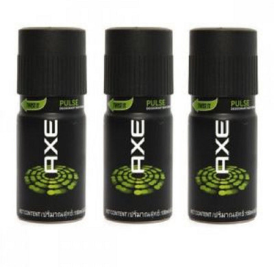 

AXE Pulse Deodorant, 150ml X 3 COMBO Body Spray - For Men(150 ml, Pack of 3)