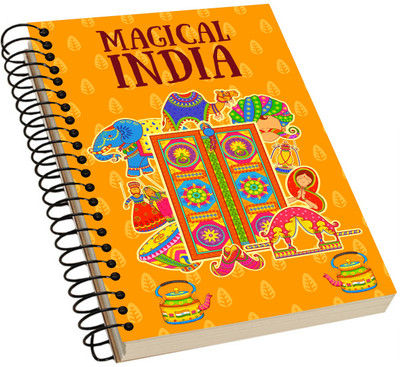 

ESHTYLE A5 Notebook(Innovative Acrylic Notebook, Multicolor)