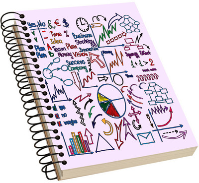 

MrSanotiyas A5 Notebook(Innovative Floral Notebook, Multicolor)