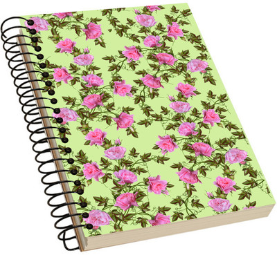 

MrSanotiyas A5 Notebook(Innovative Floral Notebook, Multicolor)