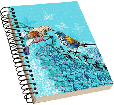 

MrSanotiyas A5 Notebook(Innovative Floral Notebook, Multicolor)
