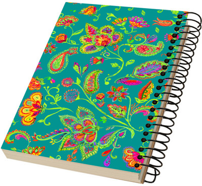 

MrSanotiyas A5 Notebook(Innovative Floral Notebook, Multicolor)