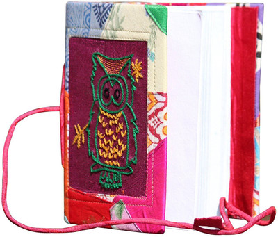 

Indha Craft A6 Diary(patchwork Diary, Multicolor)