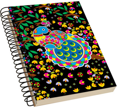 

MrSanotiyas A5 Notebook(Innovative Floral Notebook, Multicolor)