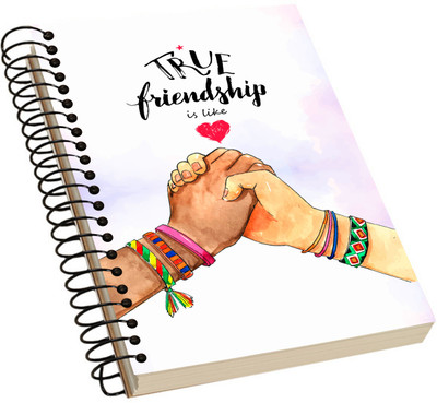 

Clickplick A5 Notebook(Innovative Acrylic Notebook, Multicolor)