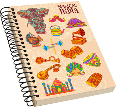 

ESHTYLE A5 Notebook(Innovative Acrylic Notebook, Multicolor)