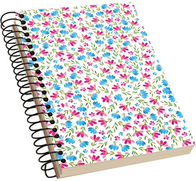 

MrSanotiyas A5 Notebook(Innovative Floral Notebook, Multicolor)