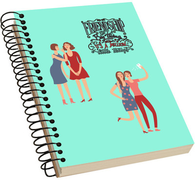 

Her Rang A5 Notebook(Innovative Acrylic Notebook, Multicolor)