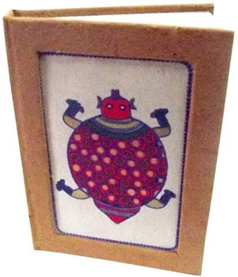 

Indha Craft A6 Diary(Turtle Print, Brown)