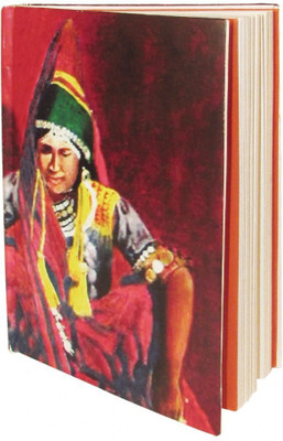 

Indha Craft A5 Diary(Indha Gramin Lady Print Recycle Paper Diary, Multicolor)