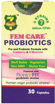 

7 am probiotics 7 AM Fem Care Probiotics Tasteless Capsules(200 g)