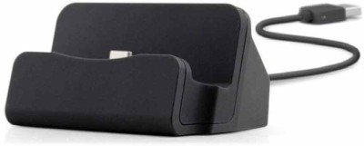 Suroskie Micro USB Data Sync Desktop Dock Charging Station Holder Dock Suitable For Smartphones Dock(Black)