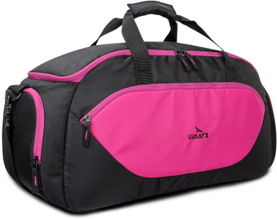 

Lunar Strm Travel Duffel Bag(Black, Pink)