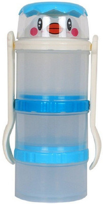 

Baby's Clubb Milk Powder Container With Fork and Spoon - Plastic(Blue)