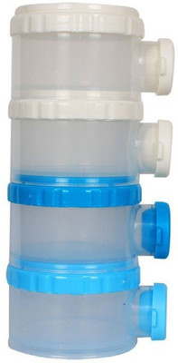 

Baby's Clubb BC-Milk Container Side Open - Plastic(Blue, White)