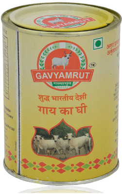 

Gavyamrut Desi Cow Ghee 500 g Tin