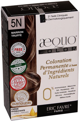 

Aequo Color 5N Truffle Brown Organic Hair Colour Kit - 160ml Hair Color(Brown)