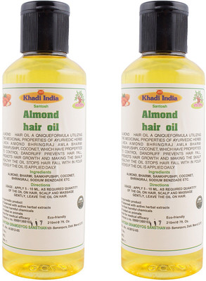 

Khadi India Santosh Almond Hair Oil (210 ml) Hair Oil(210 ml)