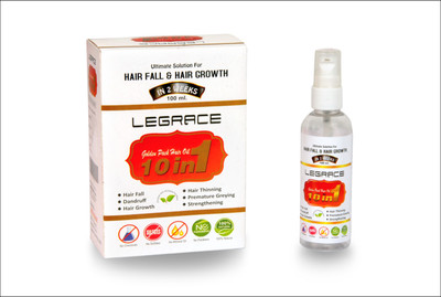 

LEGRACE 10 in 1 Golden Pack Hair Oil Ultimate Solutions for HAIR GROWTH and Hair Fall 100 ML Hair Oil(100 ml)