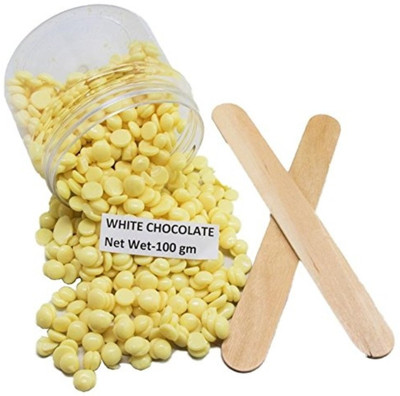 

dios White Chocolate Depilatory Hard Bean Bikini Wax ( 100gm) Wax(100 g)