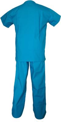 

LOYAL NEEDS Scrub Suit Male ( LT-XL ) Shirt, Pant Hospital Scrub(Light Teal XL)