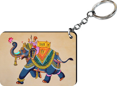 Diagon Alleys Rare Animal Print Key Chain
