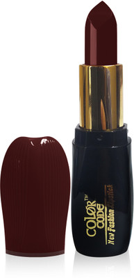 

Color Code new fashion lady matte lipstick cosmetics makeup combo set of 1(hot chcoclate)