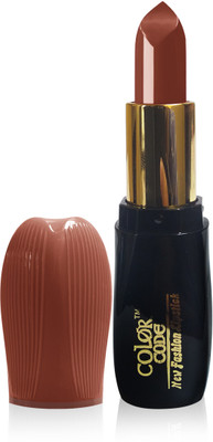 

Color Code new fashion lady matte lipstick cosmetics makeup combo set of 1(brown)