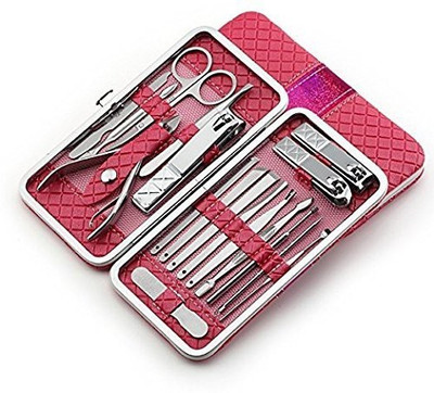 

Foolzy 18 In 1 Stainless Steel Manicure Pedicure Set(18 g, Set of 18)