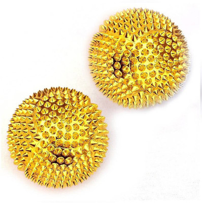Oceanic Health Care MBN-001 Magnetic Blood Needle Equipment Acupressure Ball Massager Massager(Golden)