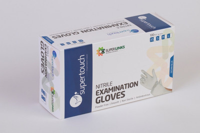 

Supertouch Sup0003-S Nitrile Examination Gloves(Pack of 100)