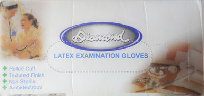 

Unigrip ORIGINAL MEDICAL EXAMINATION GLOVES-LIGHTLY POWERED/NON STERILE/AMBIDEXROUS-100 GLOVES Latex Examination Gloves(Pack of 100)