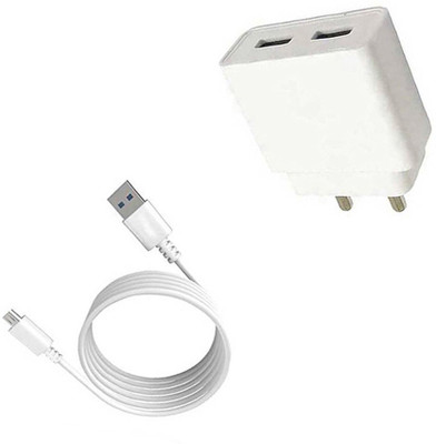 DAKRON Wall Charger Accessory Combo for Sony Xperia ZR(White)