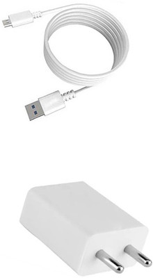 DAKRON Wall Charger Accessory Combo for Samsung Galaxy J7 Max(White)