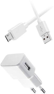 DAKRON Wall Charger Accessory Combo for Samsung Galaxy Alpha(White)