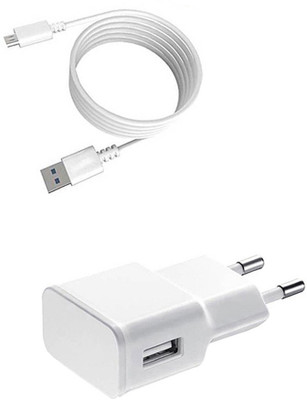 DAKRON Wall Charger Accessory Combo for Samsung Galaxy J7 Max(White)