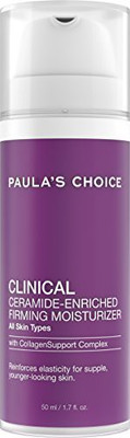 

Paula's Choice Clinical Ceramide Enriched Firming Moisturizer 1.7 Fl Oz Bottle, Face Firming Moisturizer With Retinol And Vitamin C, For Normal Dry Oily Combination Aging Skin(50.28 ml)