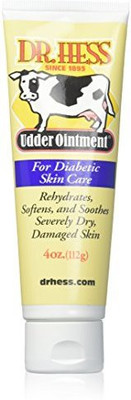

Dr Hess 4Oz Udder Ointment Skin Care By Dr. Hess | 13 Natural, Non-Toxic Ingredients | Pain & Itching Relief Salve | Moisturizing Cream For Healthy Skin | Essential Care For Diabetic Skin | For Everyday Use(118.29 ml)