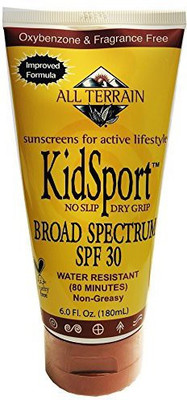 

All Terrain Kid Sport Spf30 Oxybenzone-Free Natural Sunscreen Lotion, 1-Ounce(29.57 ml)