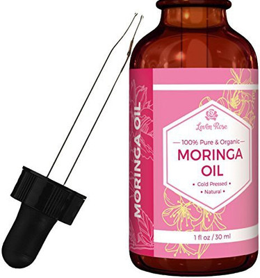 

Leven Rose Moringa Oil By , Pure, Organic, Cold Pressed, All Natural For Face, Skin, & Hair 1 Oz(29.57 ml)